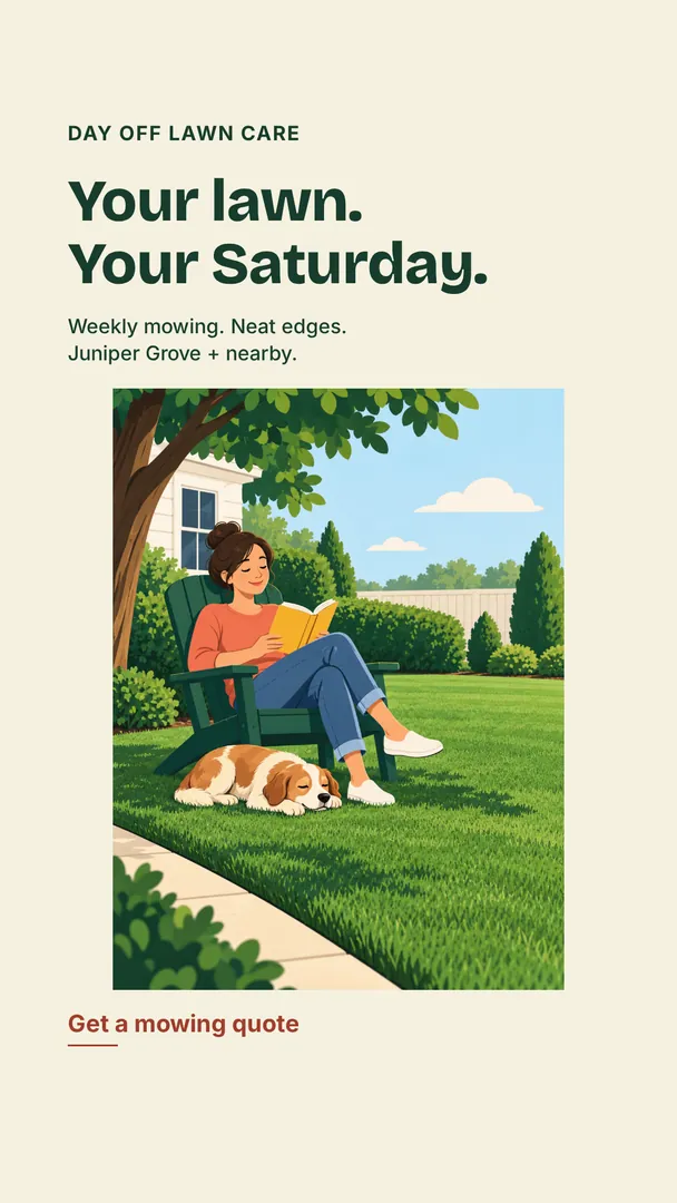 Day Off Lawn Care ad — Story (9:16)